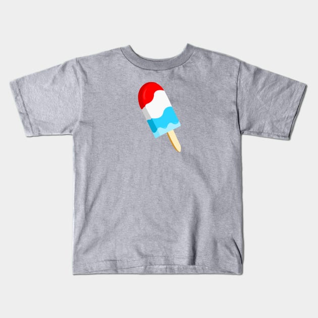 Popsicle Firecraker Kids T-Shirt by traditionation